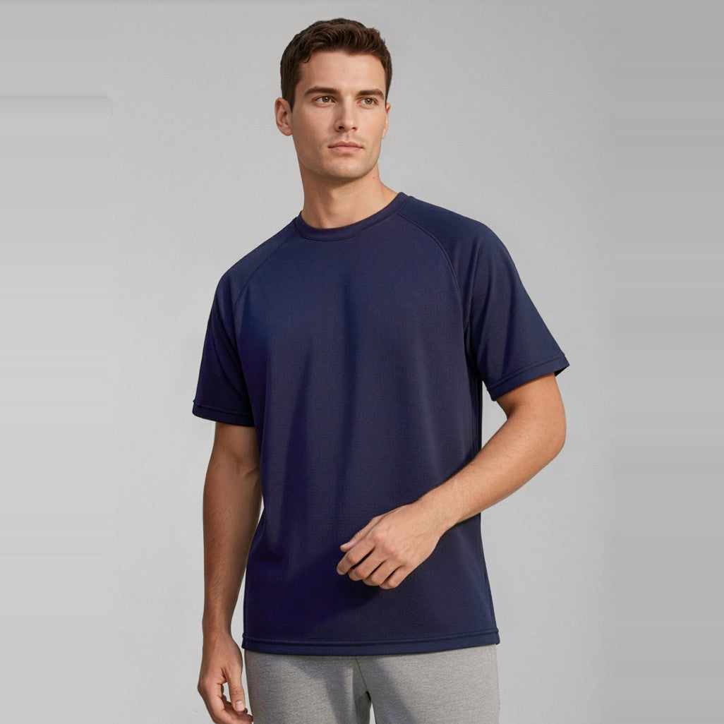Biz Sprint Mens Short Sleeve Tee T301MS, worn by model