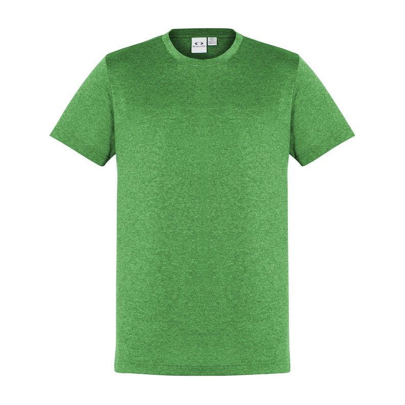 Biz Aero Mens Short Sleeve Tee T800MS in Lime