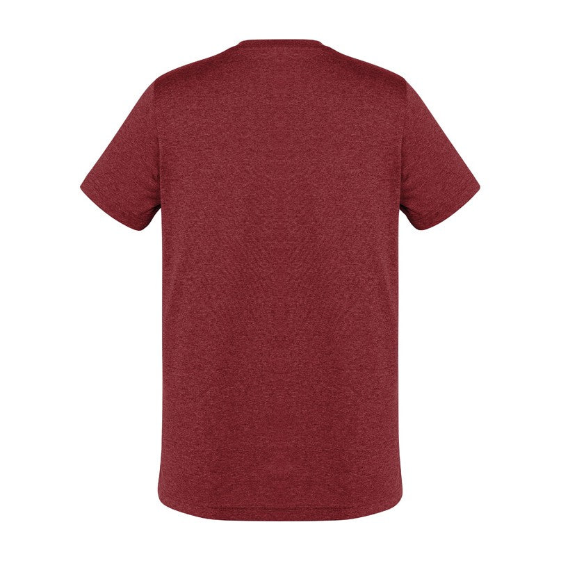 Biz Aero Mens Short Sleeve Tee T800MS in Red, view 2