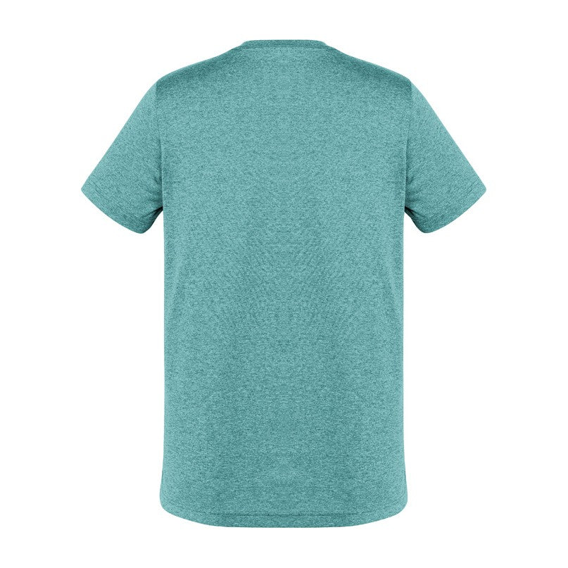 Biz Aero Mens Short Sleeve Tee T800MS in Teal