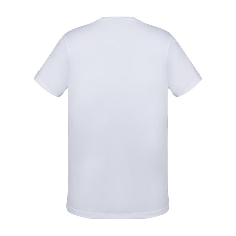 Biz Aero Mens Short Sleeve Tee T800MS in White, view 2