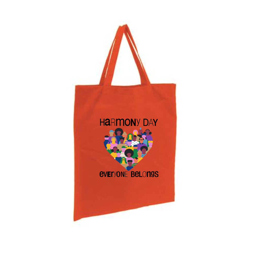 Harmony Day Tote Bag Diversity Heart