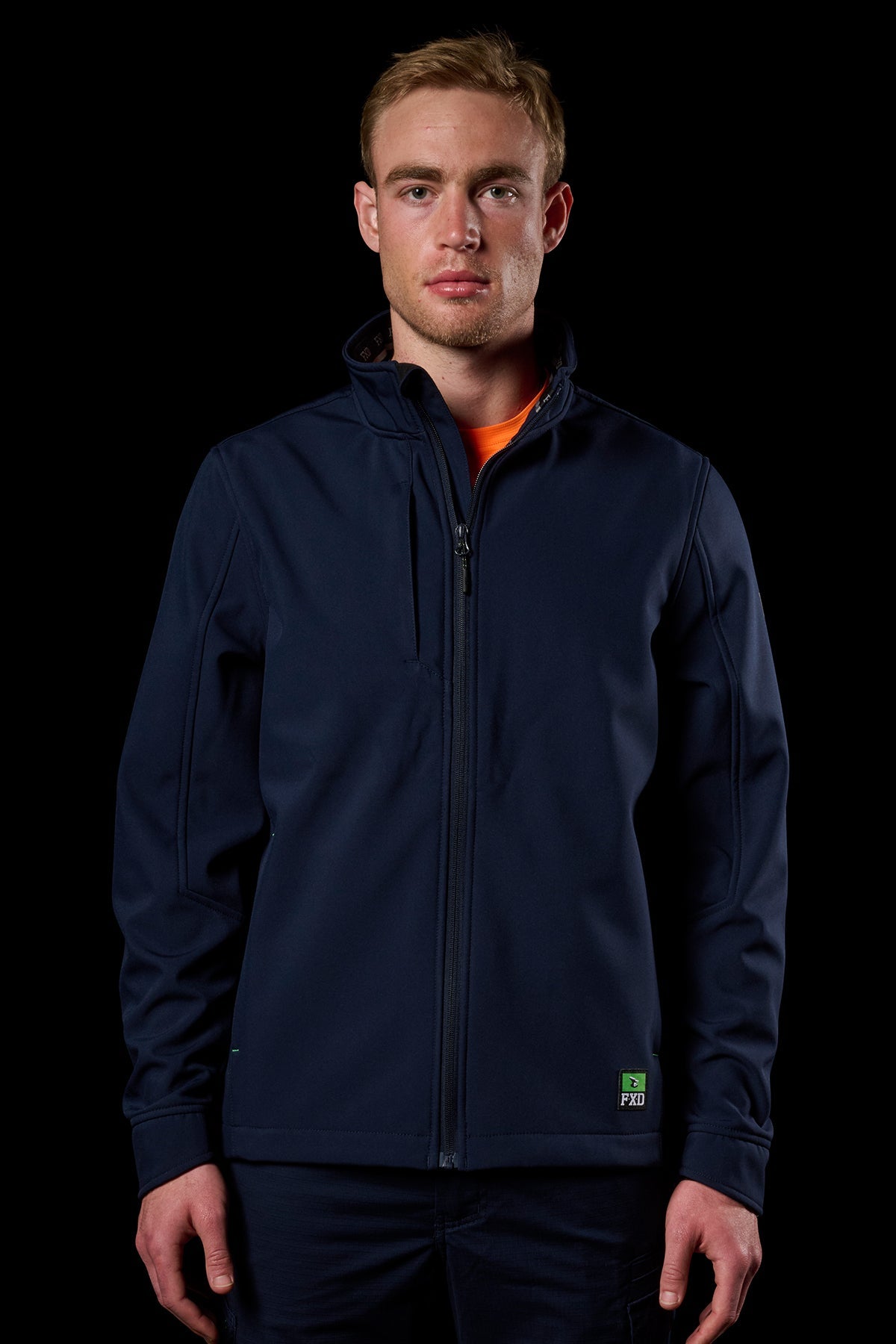 FXD WO-3 Soft Shell Work Jacket in Navy