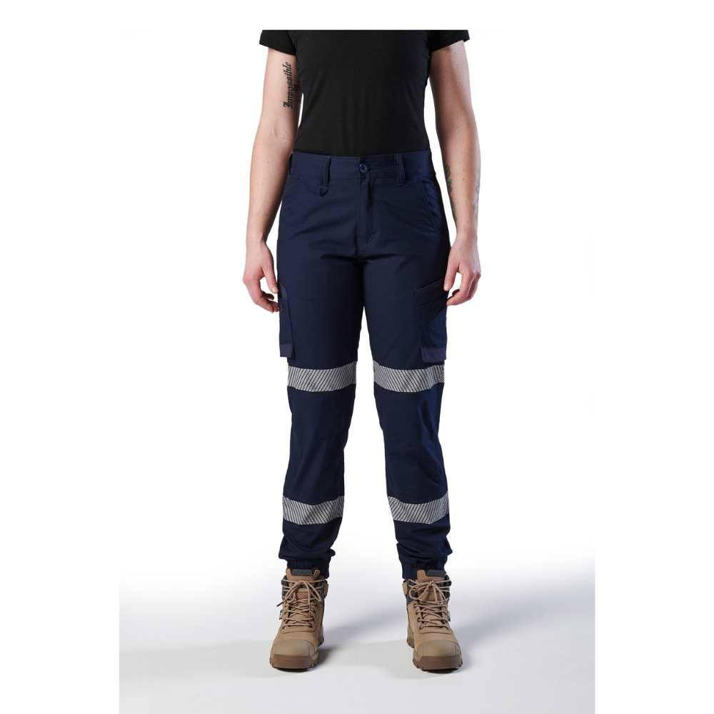 FXD WP8WT Womens Cuffed Stretch Ripstop Taped Work Pants