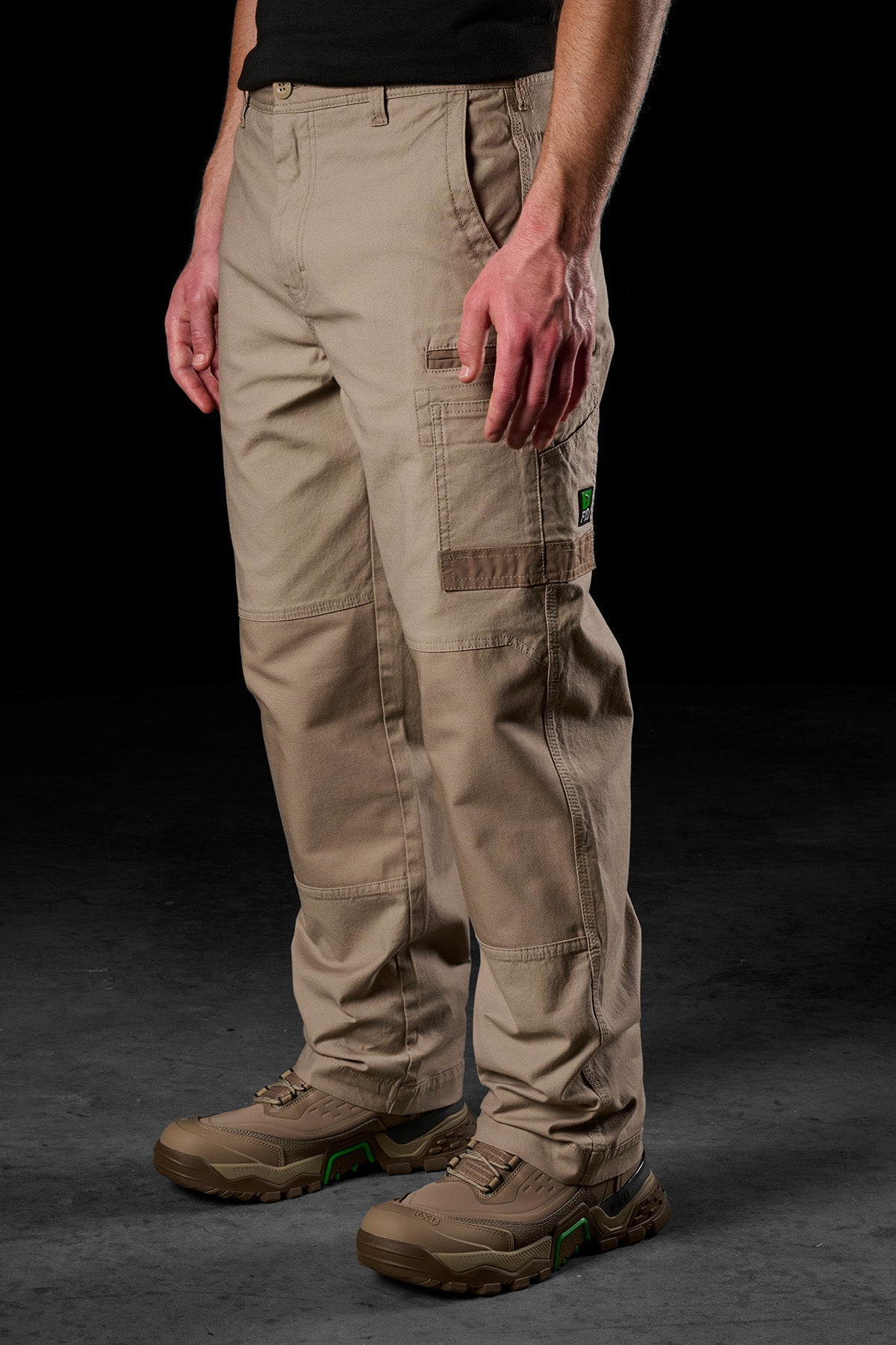 FXD WP-3L Loose Fit Stretch Work Pant in Khaki