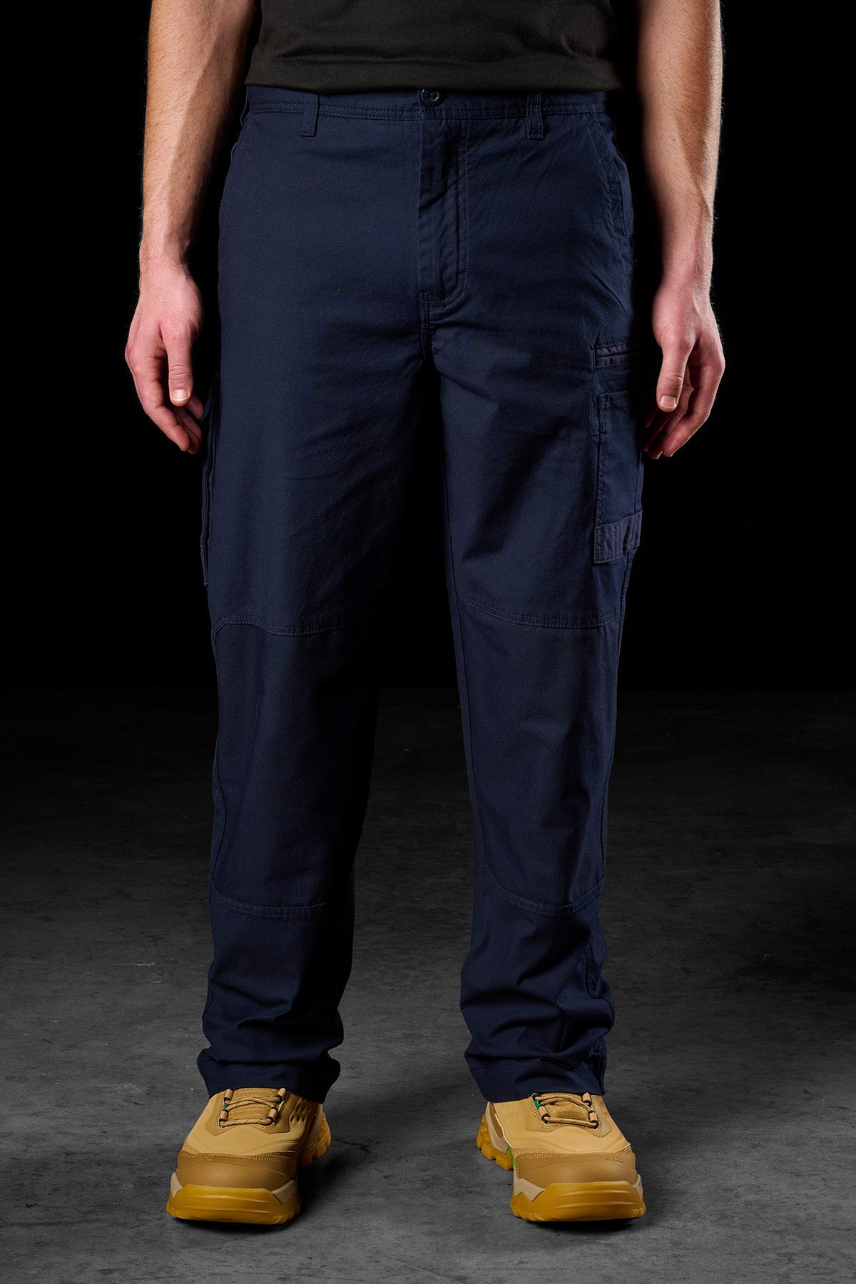 FXD WP-3L Loose Fit Stretch Work Pant in Navy, view 2