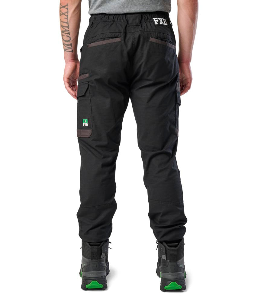 FXD WP-12C Elastic Waist Stretch Ripstop Cuffed Work Pants
