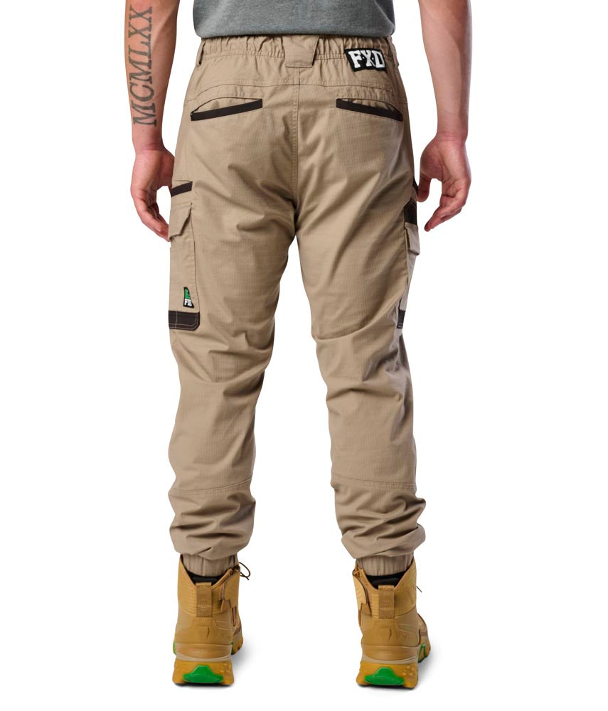 FXD WP-12C Elastic Waist Stretch Ripstop Cuffed Work Pants