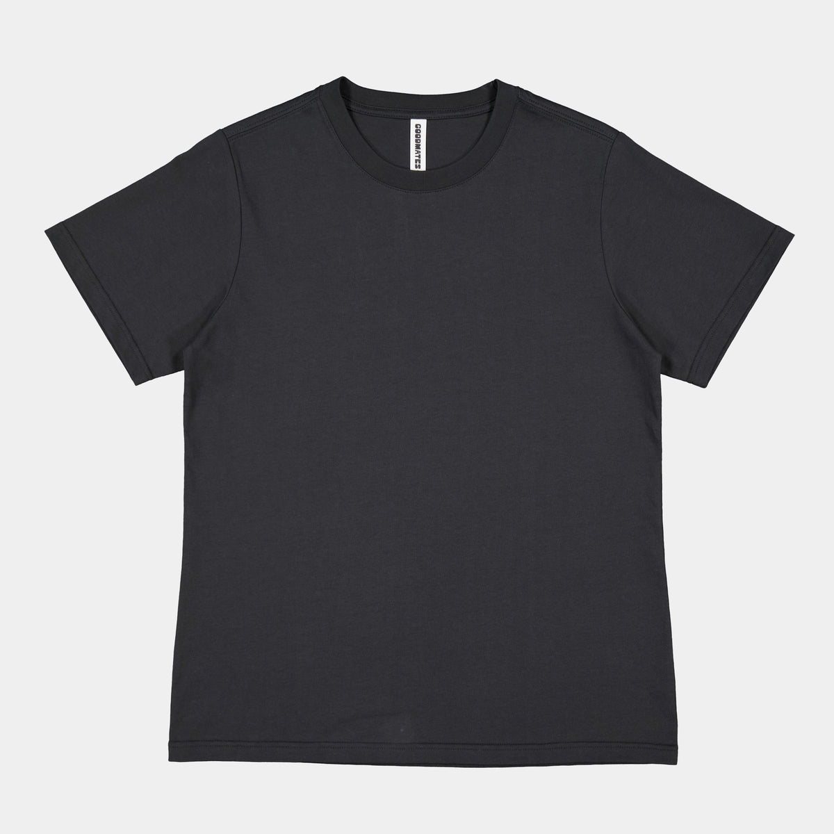 GOODMATES Womens Everyday Short Sleeve Tee X2001W in Washed Black