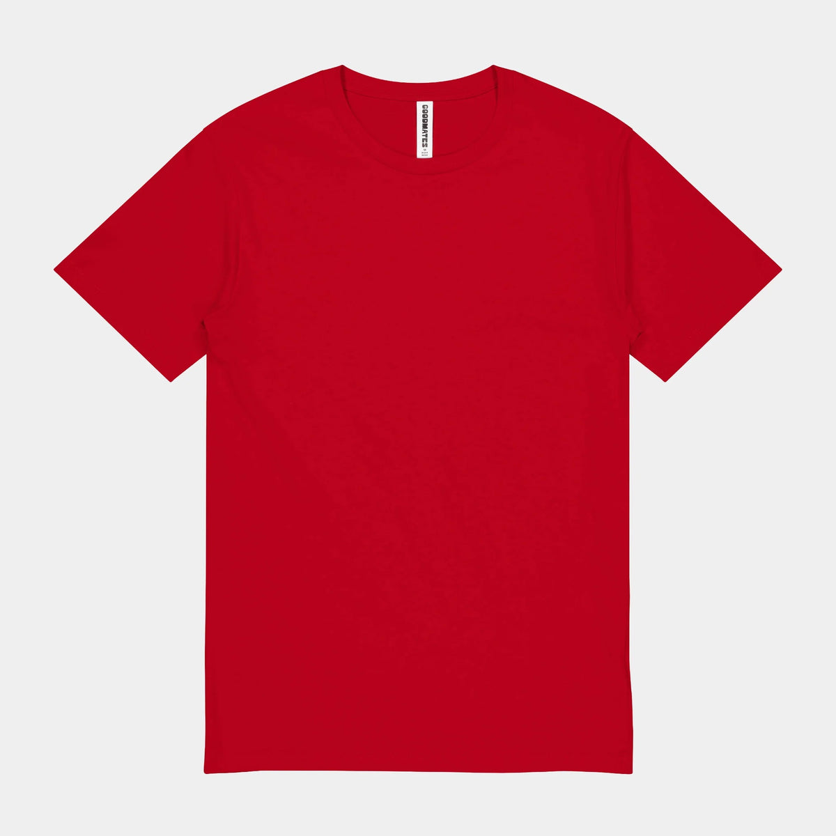 GOODMATES Mens Basis Short Sleeve Tee X1001M in Red