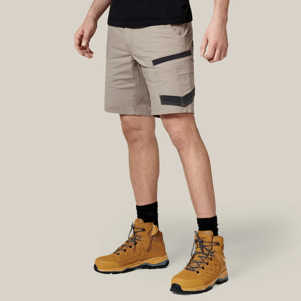 Hard Yakka 3056 Raptor Rip Resistant Mid Length Short Y05160 CLEARANCE
