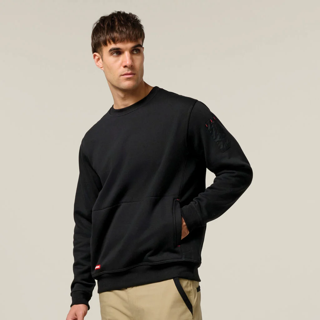 Hard Yakka Crew Neck Fleece Jumper Y19324