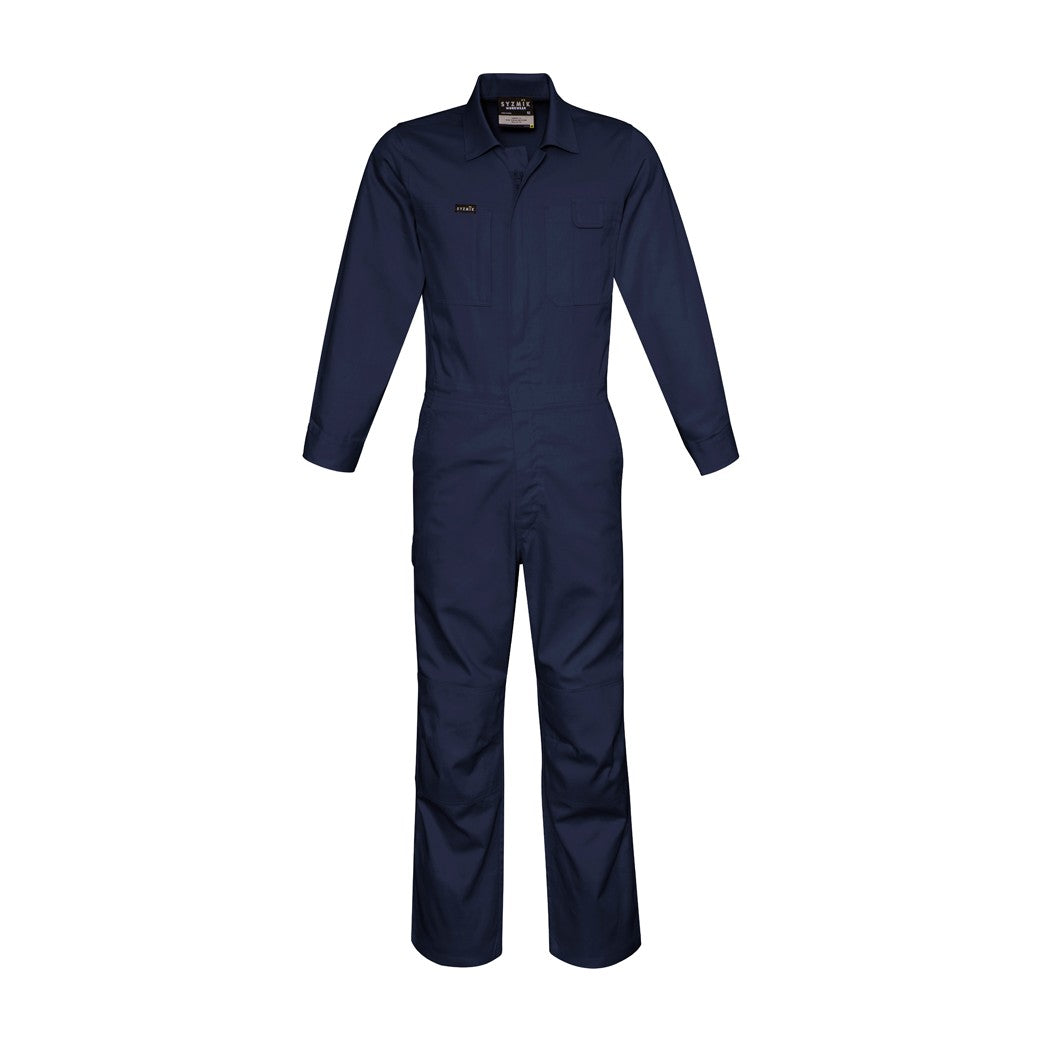 Syzmik Mens Lightweight Cotton Drill Overall ZC560 in Navy