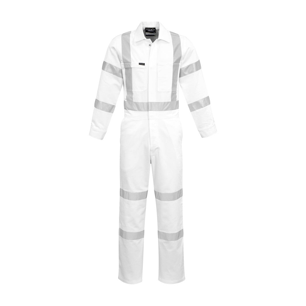 Syzmik Mens Bio Motion X Back Overall ZC620, worn by model