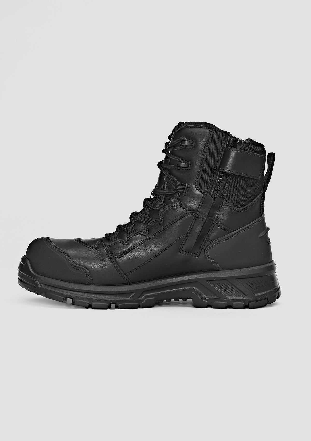 UltraFort 6Z Side Zip Boot - Black Smooth