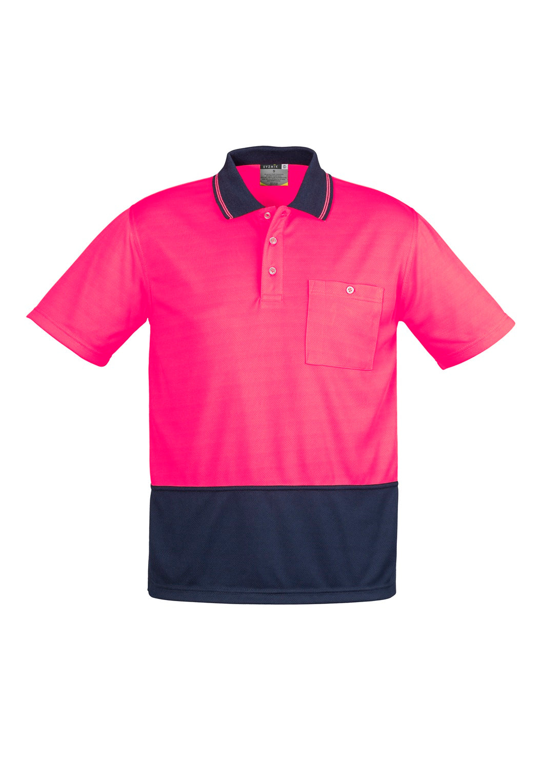 Syzmik Unisex Hi Vis Basic Short Sleeve Polo ZH231 CLEARANCE