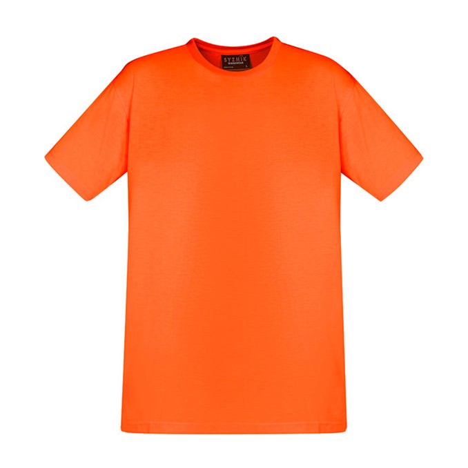 Syzmik Mens Hi Vis Tee Shirt ZH290 CLEARANCE in Orange