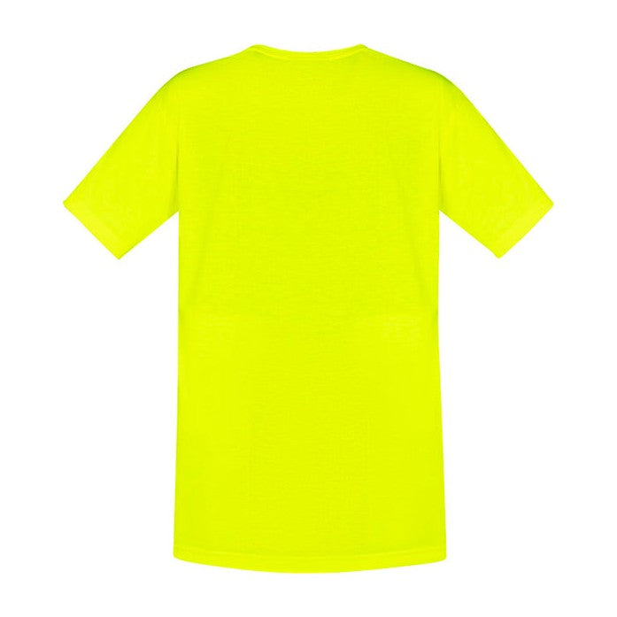 Syzmik Mens Hi Vis Tee Shirt ZH290 CLEARANCE in Yellow