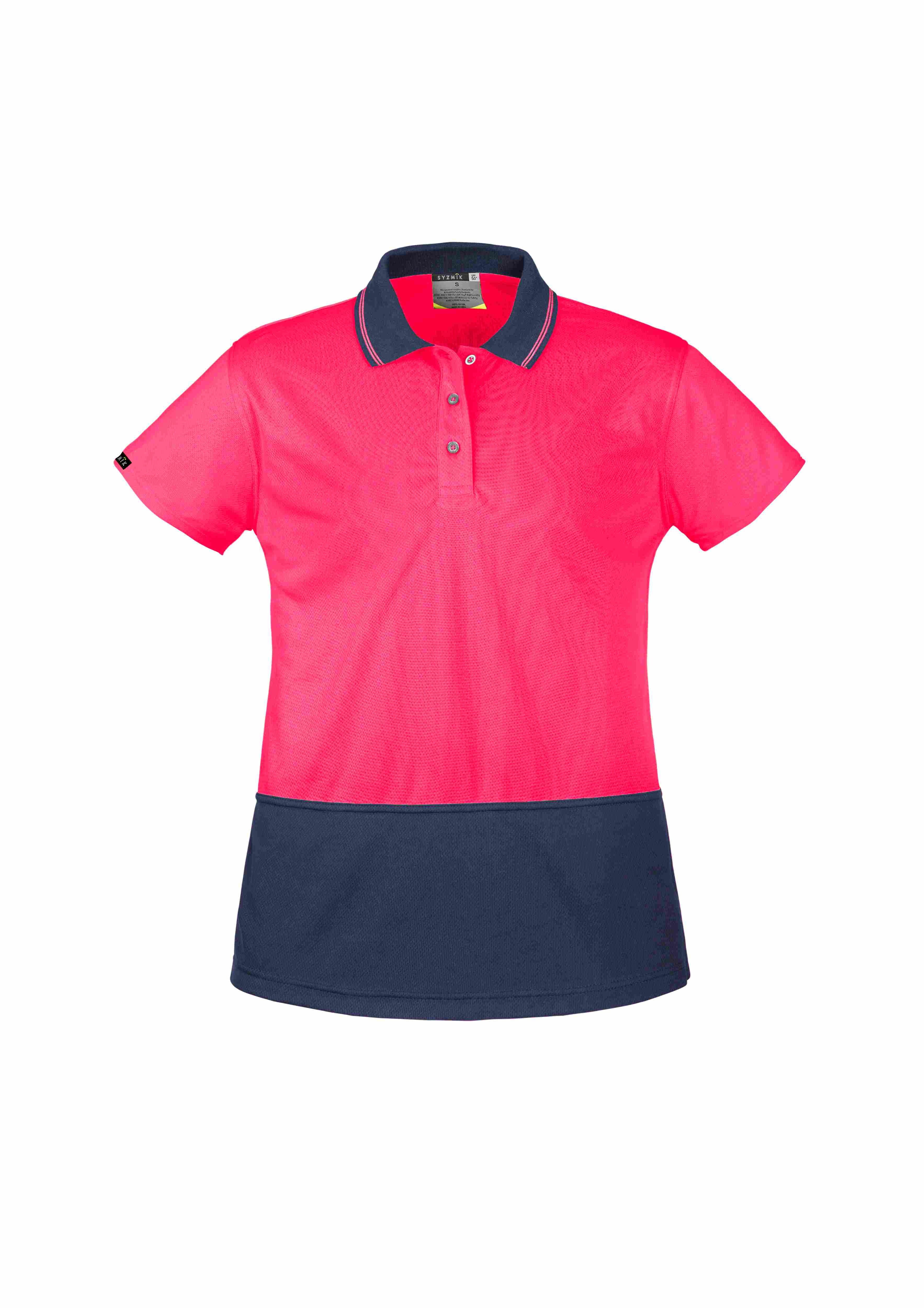 Syzmik Womens Hi Vis Basic Short Sleeve Polo ZH731