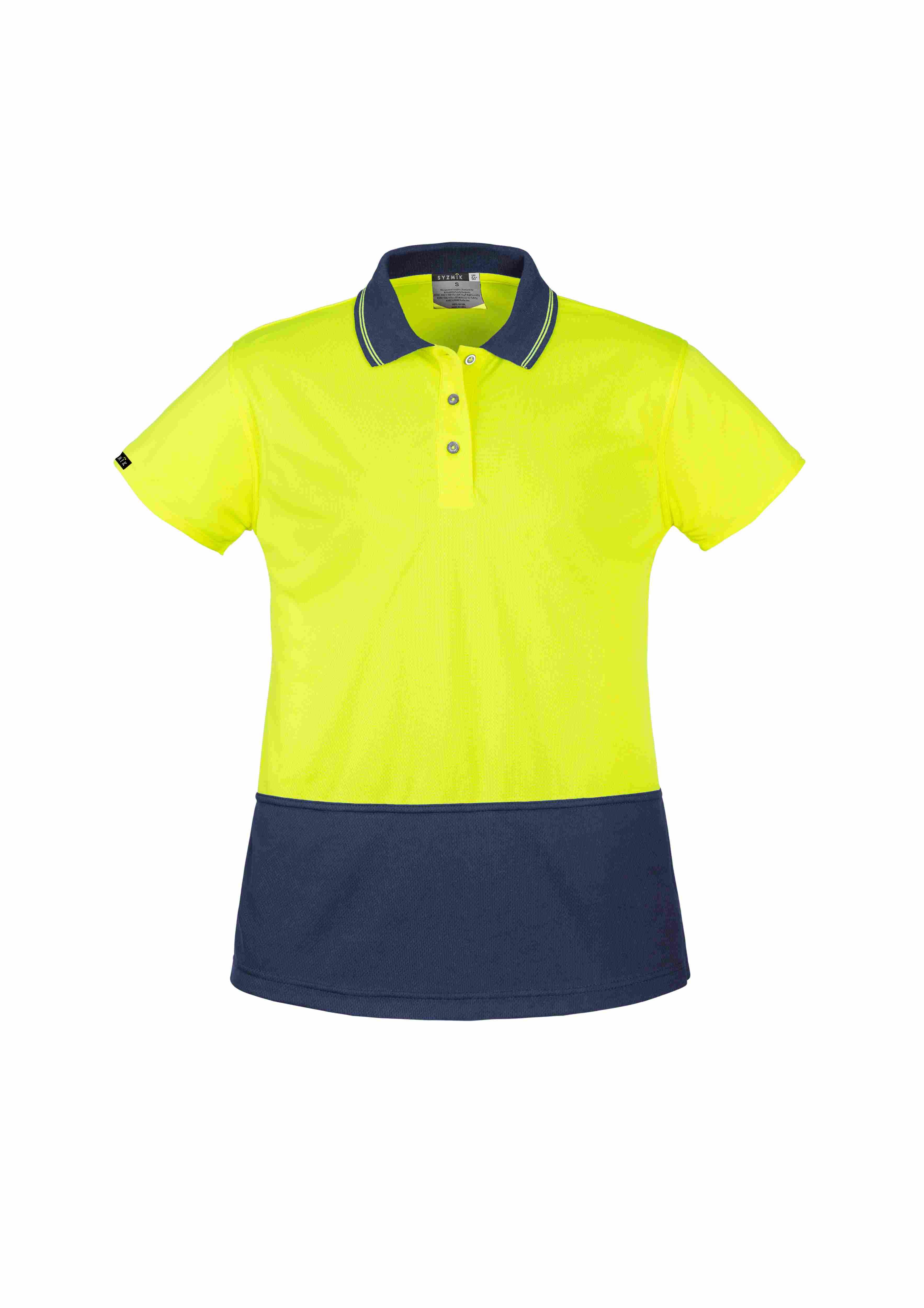 Syzmik Womens Hi Vis Basic Short Sleeve Polo ZH731