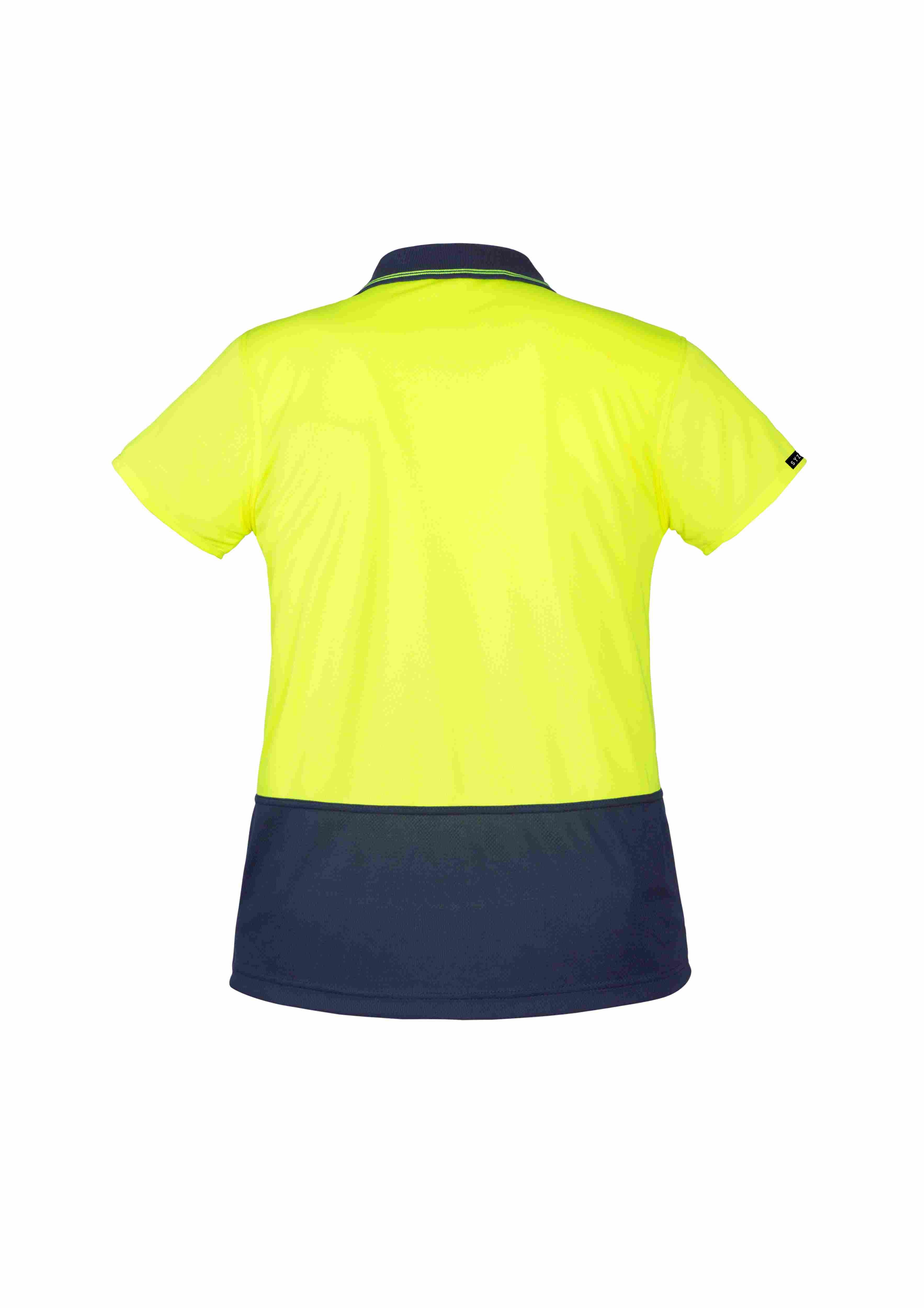 Syzmik Womens Hi Vis Basic Short Sleeve Polo ZH731