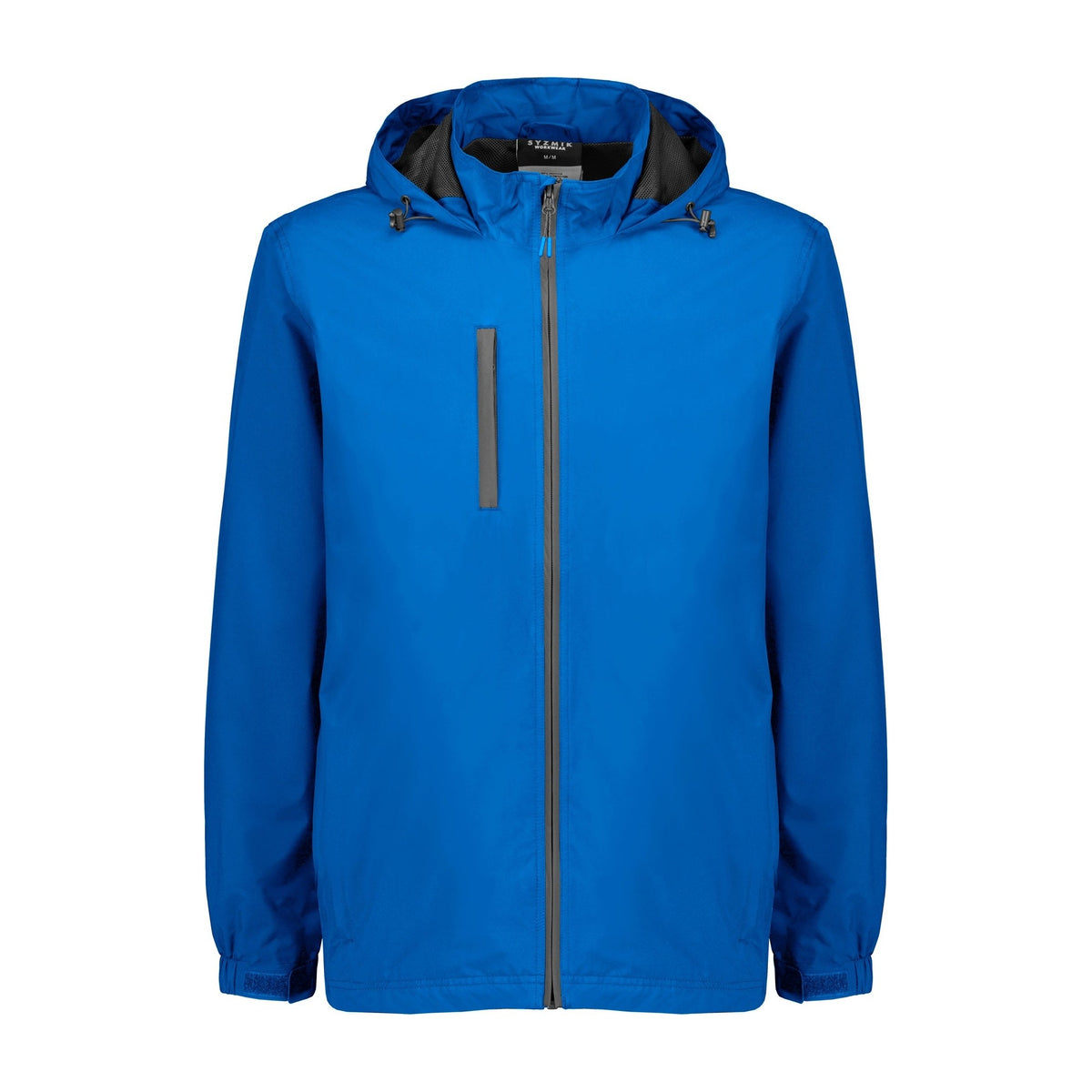 Syzmik Unisex Super Light Packable Rain Jacket ZJ260 in Cobalt