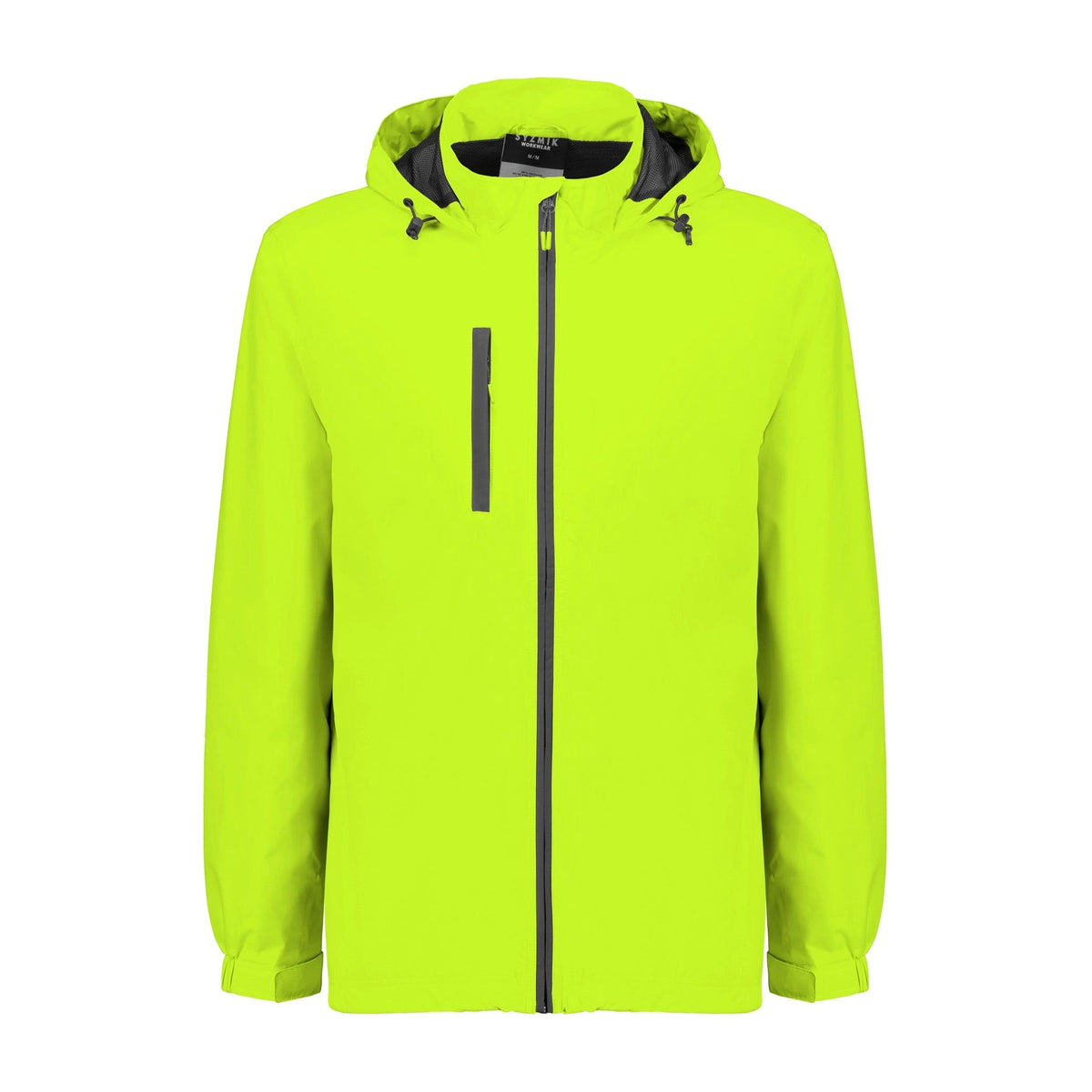 Syzmik Unisex Super Light Packable Rain Jacket ZJ260 in Yellow