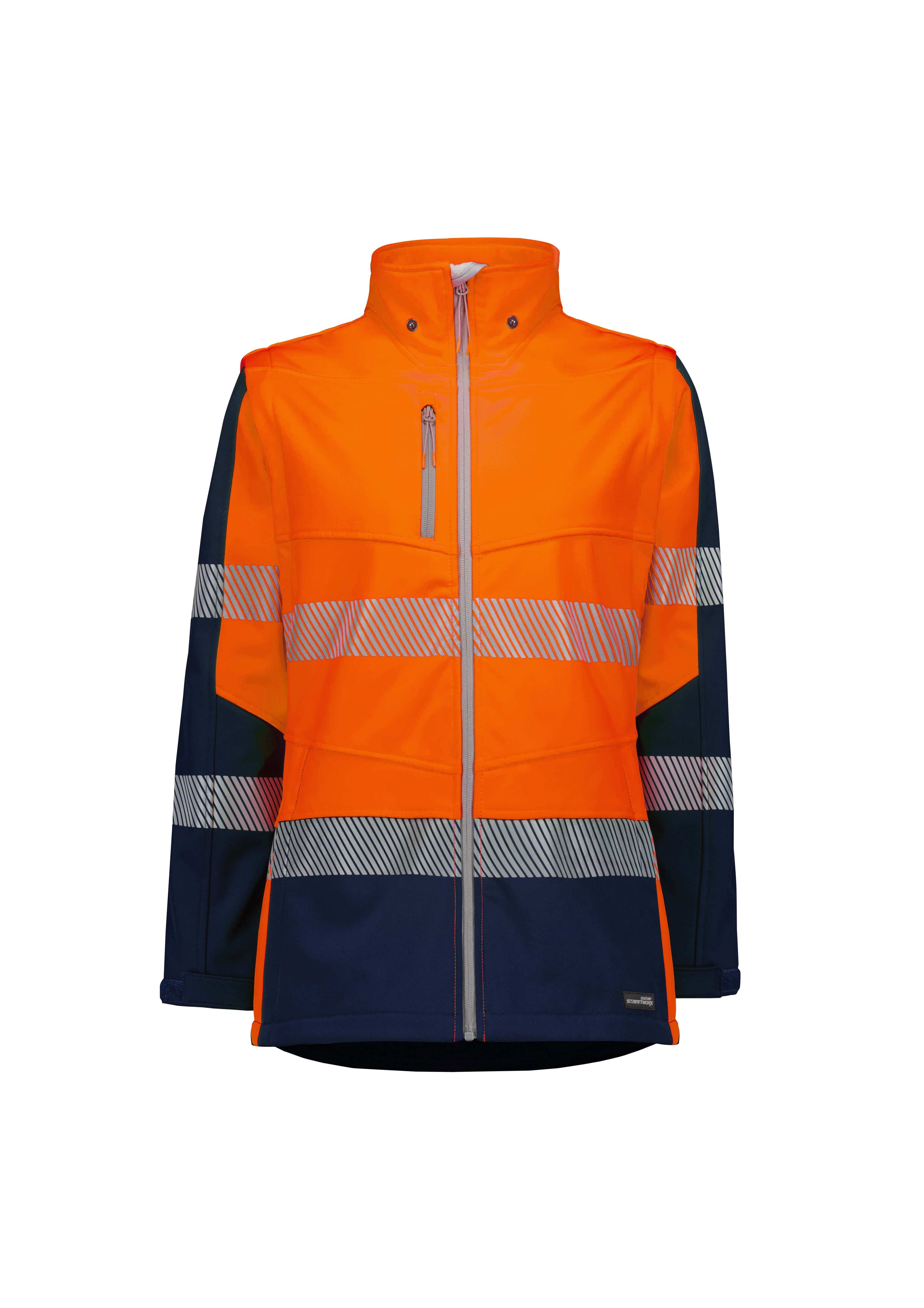 Syzmik Womens Streetworx 2 in 1 Stretch Softshell Jacket ZJ753