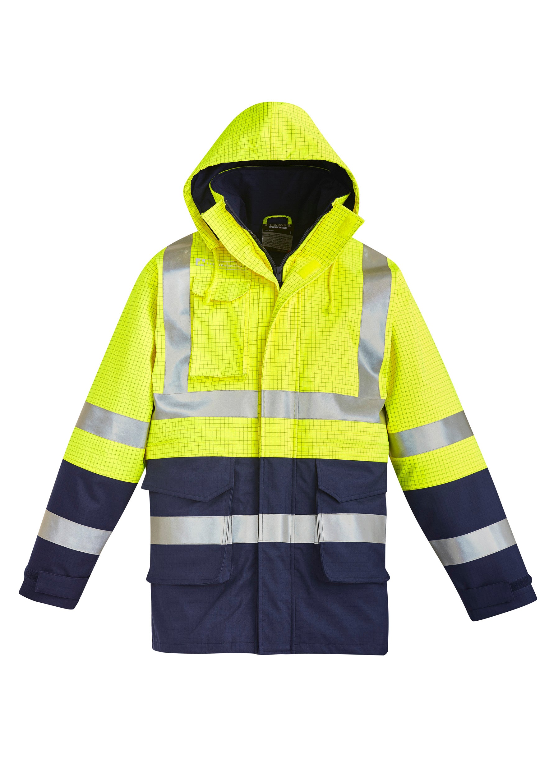 Syzmik Mens FR Arc Rated Anti Static Waterproof Jacket ZJ900