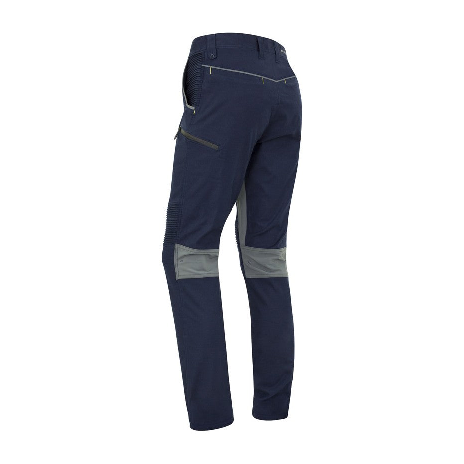 Syzmik Mens Streetworx Stretch Pant ZP320 in Navy, view 2