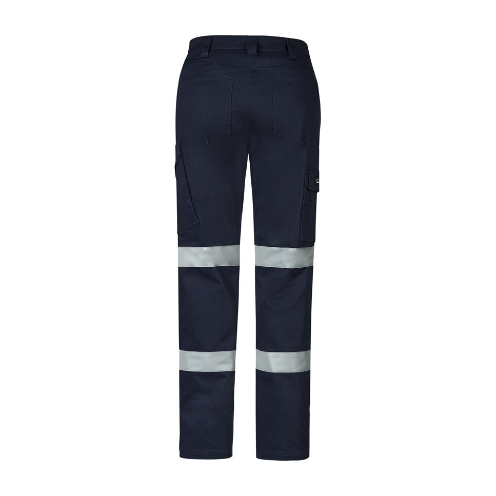 Syzmik Womens Essential Stretch Taped Cargo Pant ZP733 in Navy