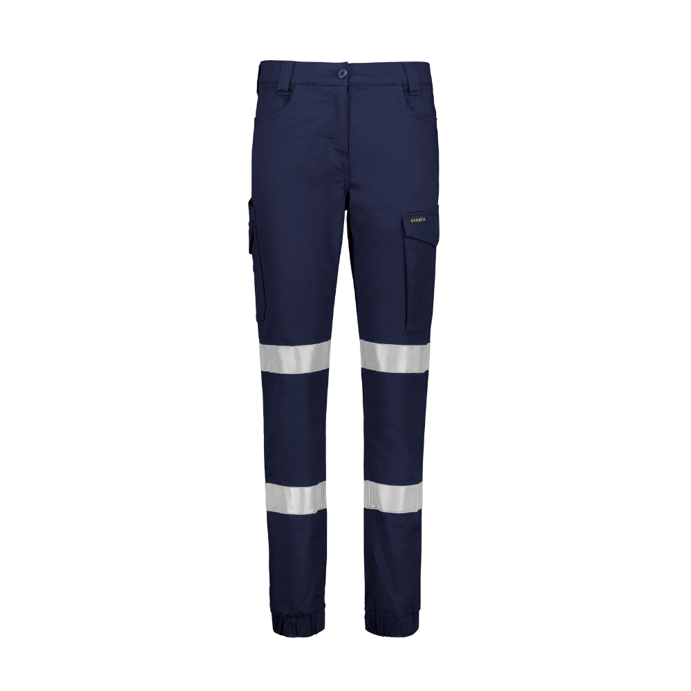 Syzmik Womens Essential Stretch Taped Cargo Pant Cuffed ZP735