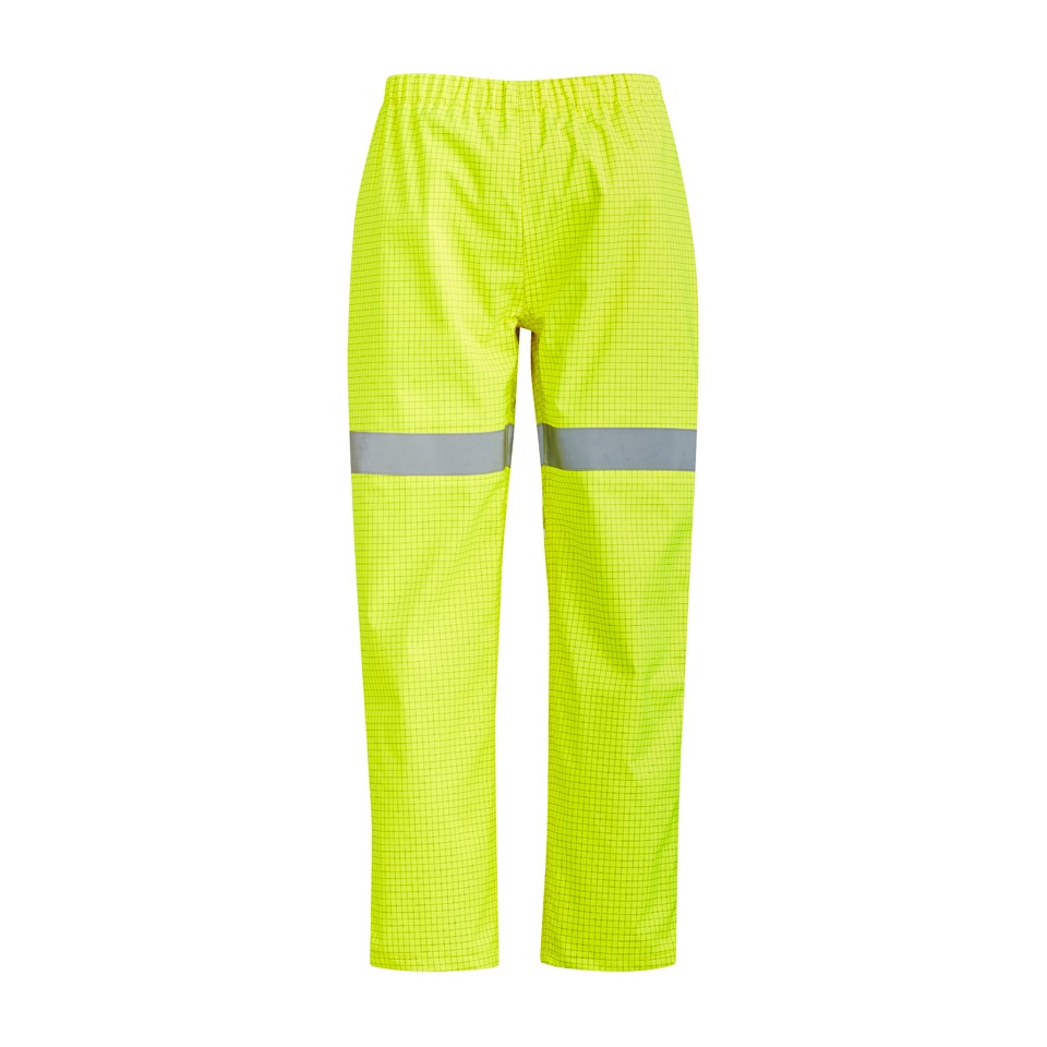 Syzmik Mens Arc Rated Waterproof Pants ZP902 in Yellow