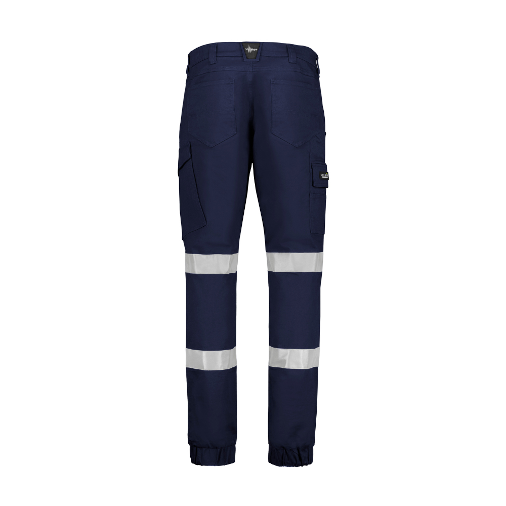 Syzmik Mens Essential Stretch Taped Cargo Pant Cuffed ZP935