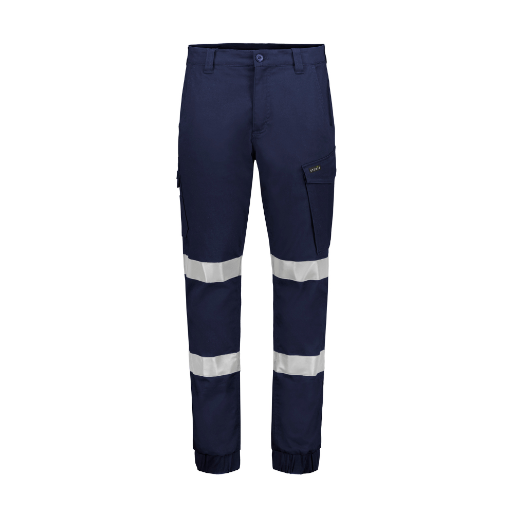 Syzmik Mens Essential Stretch Taped Cargo Pant Cuffed ZP935