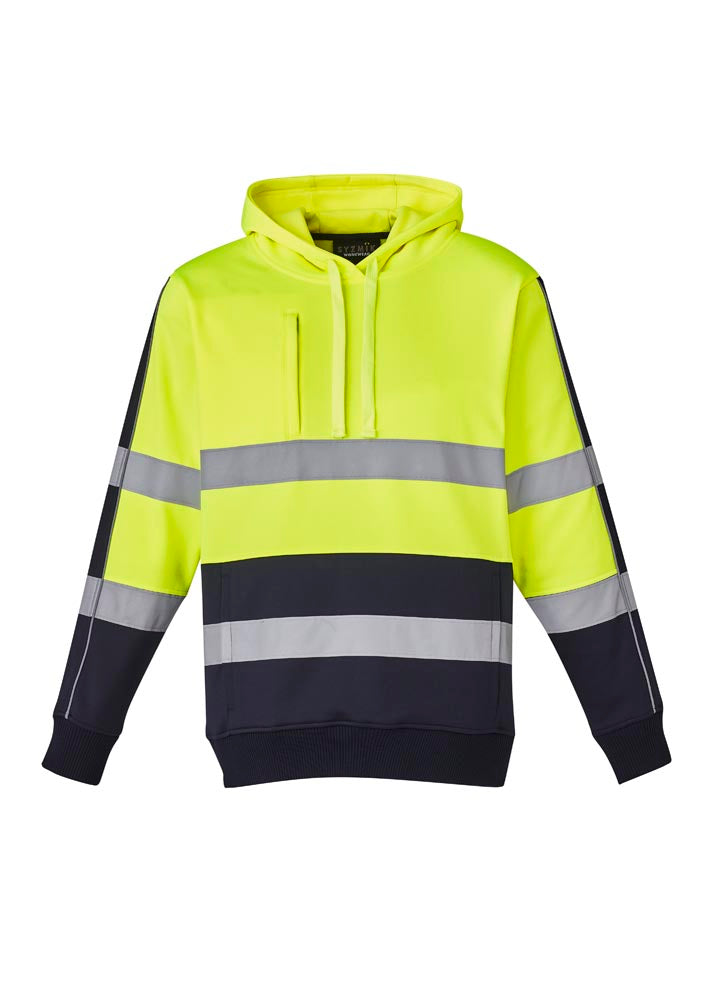 Syzmik Unisex Hi Vis Stretched Taped Hoodie ZT483