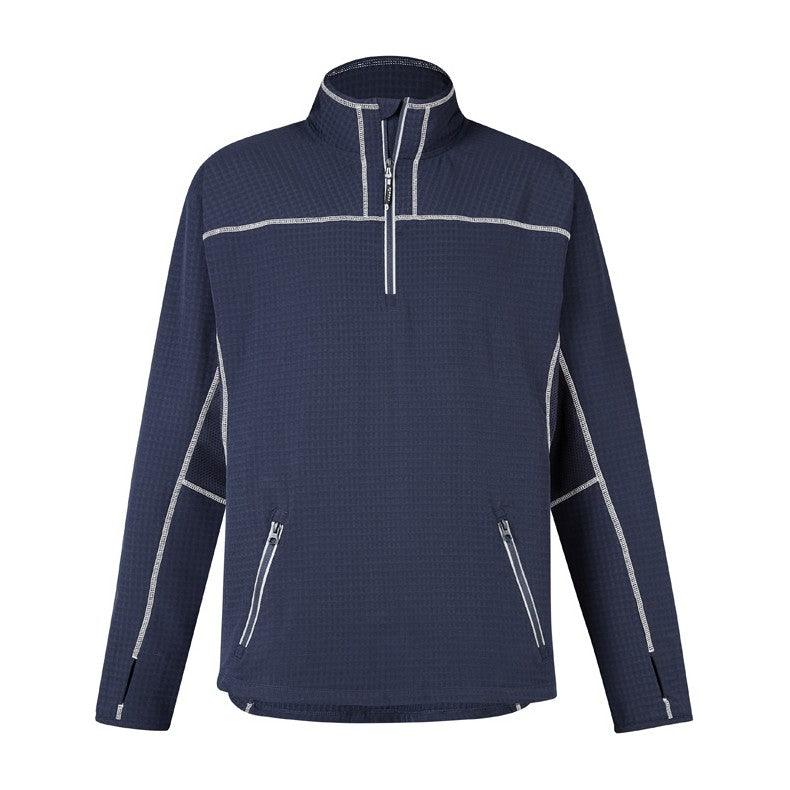 Syzmik Mens Streetworx Stretch Mid-Layer ZT820, worn by model