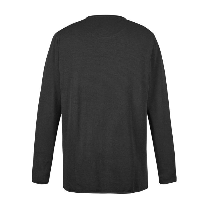 Syzmik Unisex Streetworx Heritage Pullover ZT830 in Black, view 2