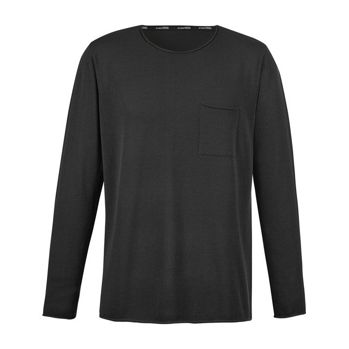 Syzmik Unisex Streetworx Heritage Pullover ZT830 in Black