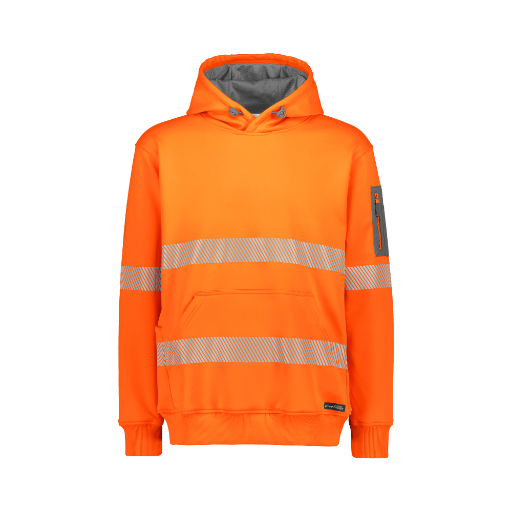 Syzmik Unisex Streetworx Water Resistant Hoodie with Segmented Tape ZT867