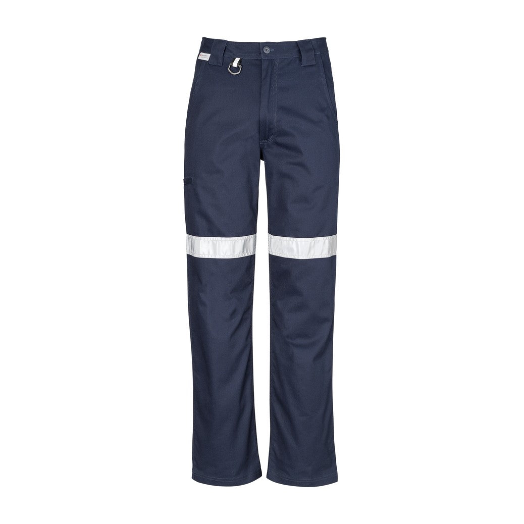 Syzmik Mens Taped Utility Pant (Stout) ZW004S, worn by model