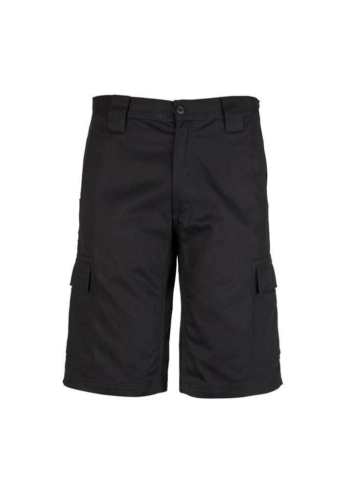 Syzmik Mens Midweight Drill Cargo Shorts ZW012 CLEARANCE