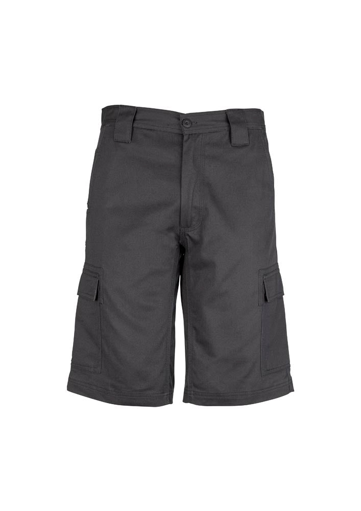 Syzmik Mens Midweight Drill Cargo Shorts ZW012 CLEARANCE
