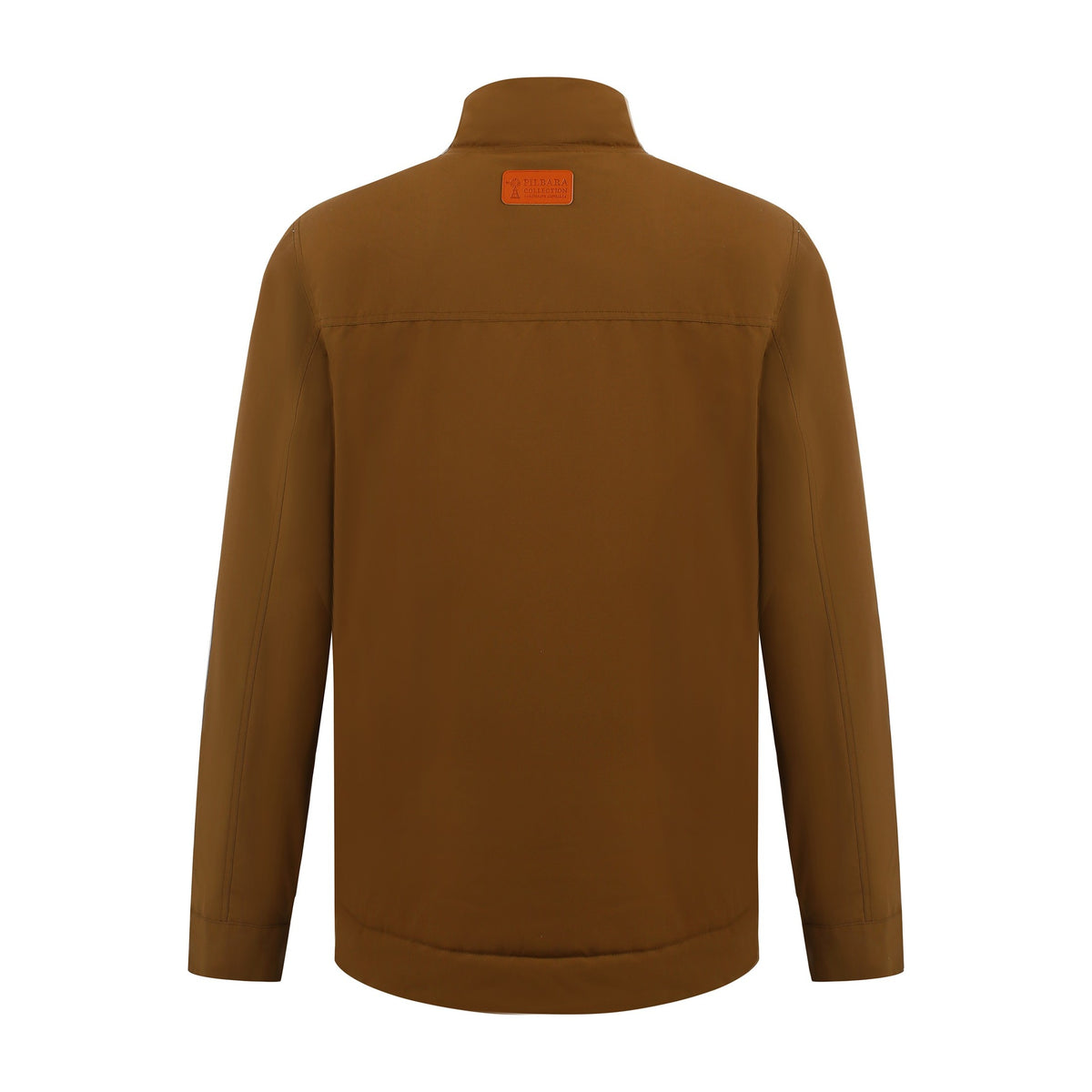 Pilbara Mens Quilted Jacket RMPC065 in Whisky, back view
