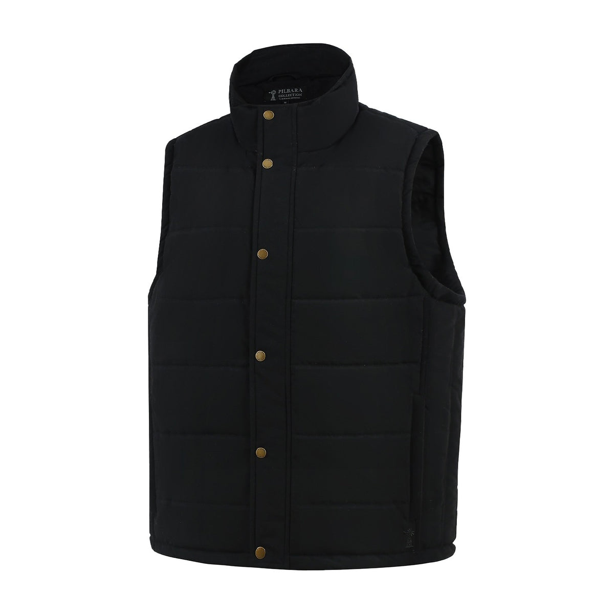 Pilbara Mens Vest RMPC053 in Black