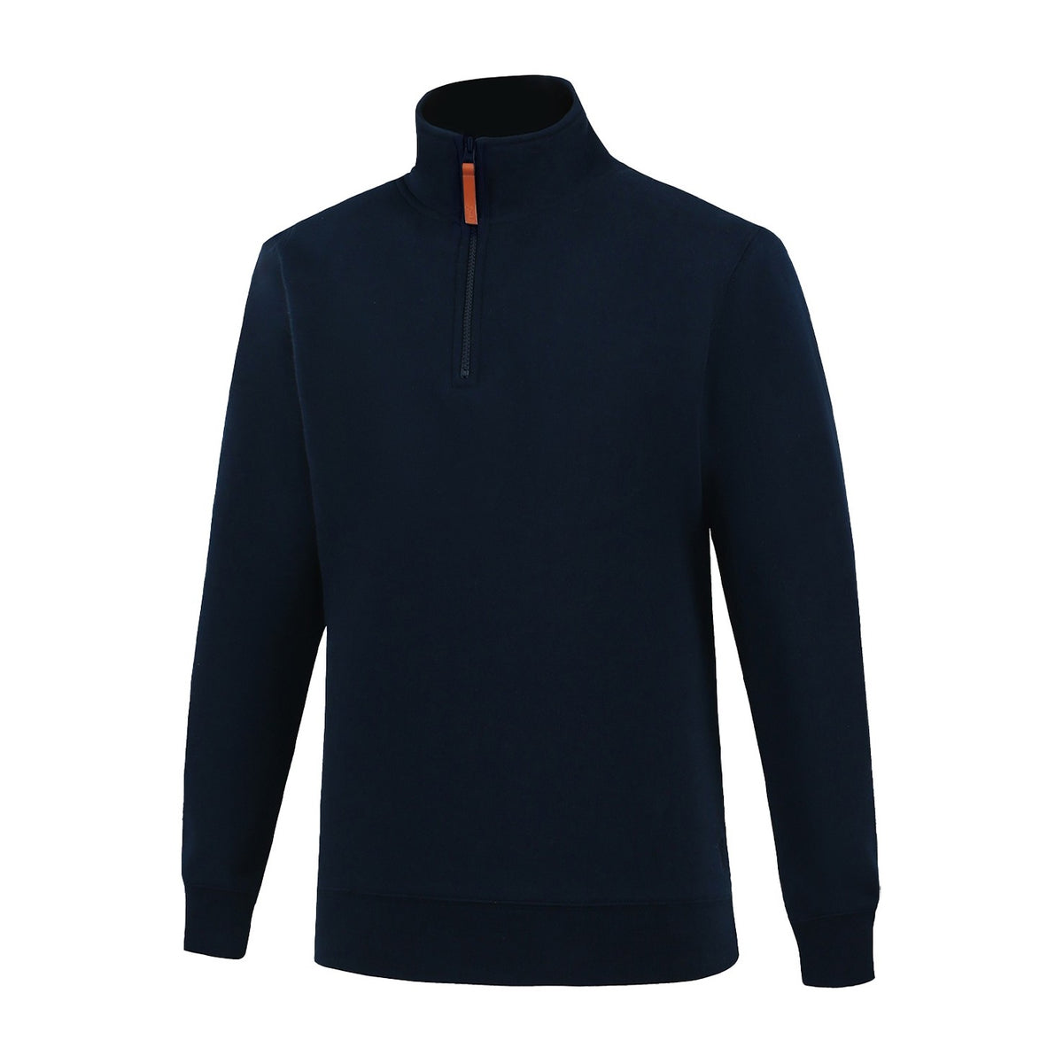 Pilbara Mens Zipper Closed Front Fleece Pullover RMPC045 in French Navy
