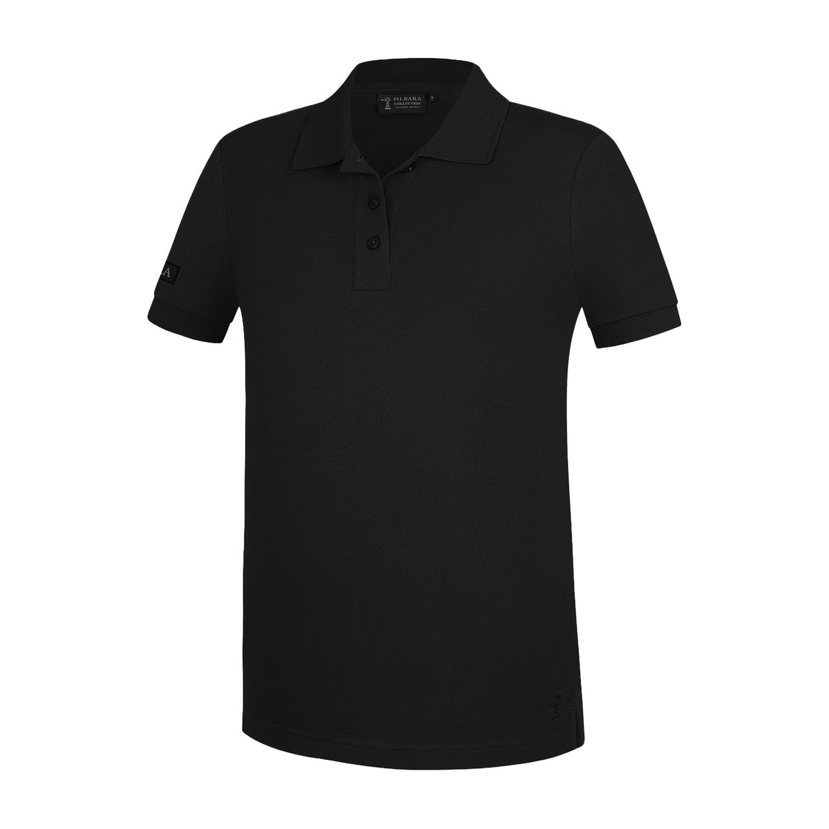 Pilbara Womens Classic Polo RMPC020 in Black