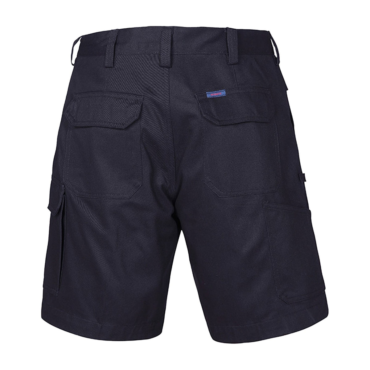 Ritemate Cargo Shorts RM1004S in Black, back view