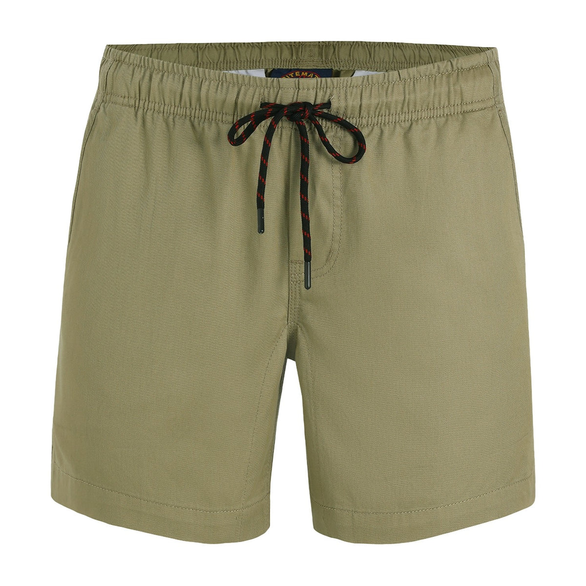 Ritemate Unisex Light Weight Elastic Waist Utility Shorts RM1010 in Khaki