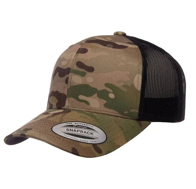 Flexfit 6606MC Retro Trucker Camo Cap